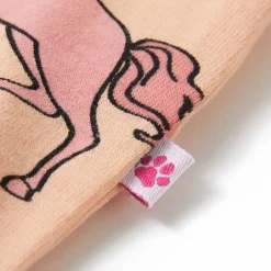 vidaXL Ropa Y Accesorios-Pijama infantil de manga corta naranja claro 92