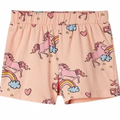 vidaXL Ropa Y Accesorios-Pijama infantil de manga corta naranja claro 92