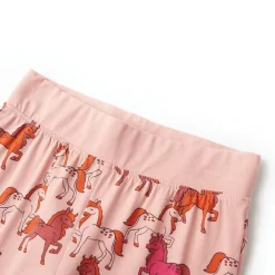 vidaXL Ropa Y Accesorios-Pijama infantil de manga larga rosa claro 92