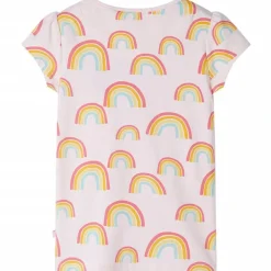 vidaXL Ropa Y Accesorios-Pijama infantil de manga corta rosa suave 92