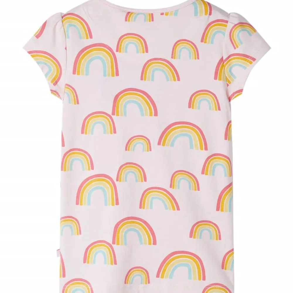 vidaXL Ropa Y Accesorios-Pijama infantil de manga corta rosa suave 92