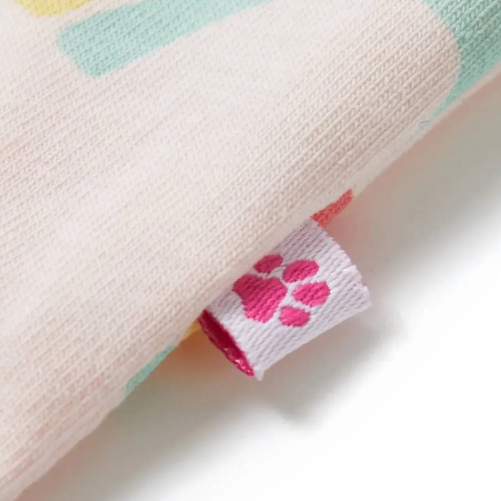 vidaXL Ropa Y Accesorios-Pijama infantil de manga corta rosa suave 92
