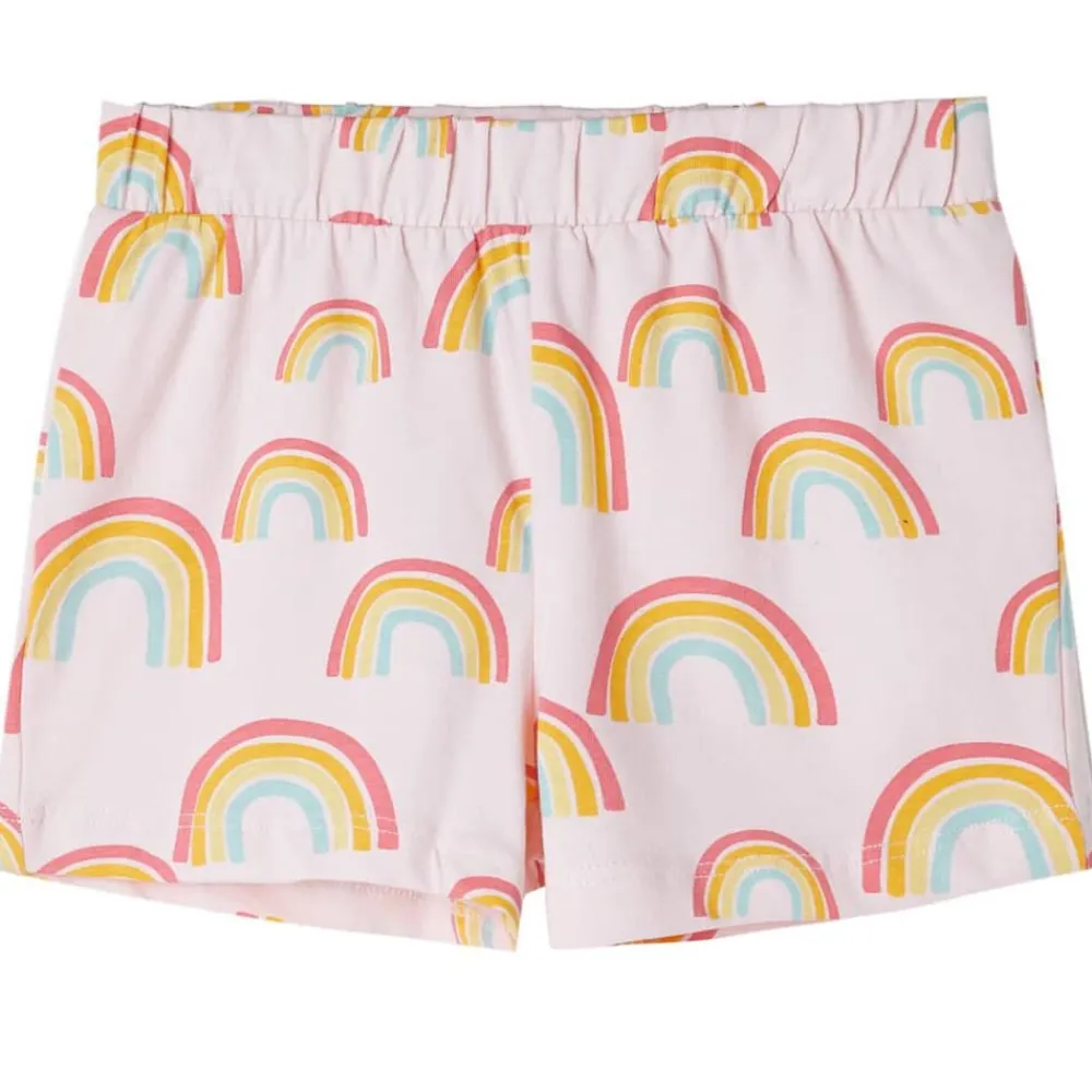 vidaXL Ropa Y Accesorios-Pijama infantil de manga corta rosa suave 92