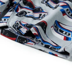vidaXL Ropa Y Accesorios-Pijama infantil de manga corta gris 92