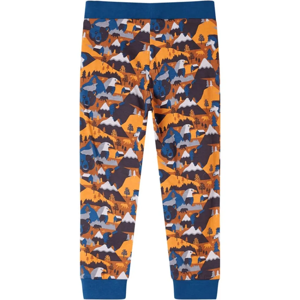 vidaXL Ropa Y Accesorios-Pijama infantil de manga larga coñac 92