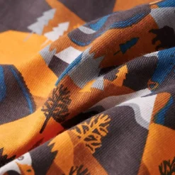 vidaXL Ropa Y Accesorios-Pijama infantil de manga larga coñac 92