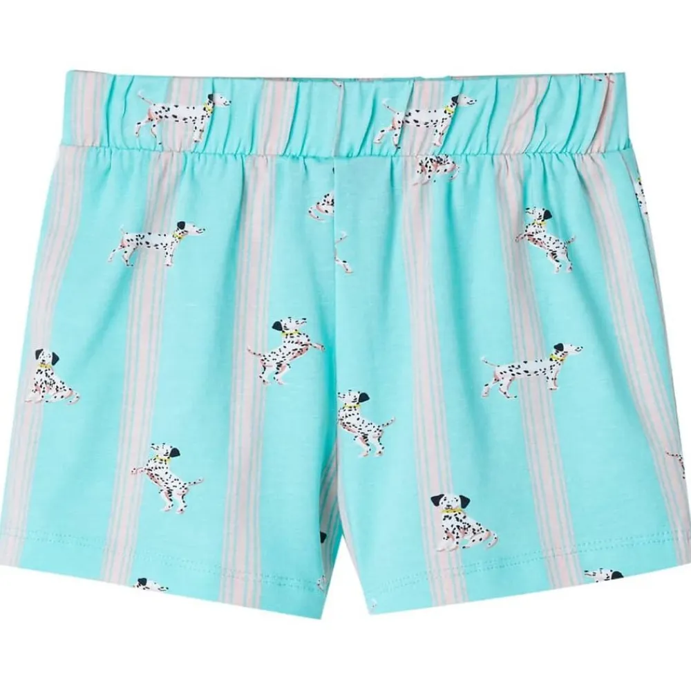 vidaXL Pijama infantil de manga corta color crudo 104