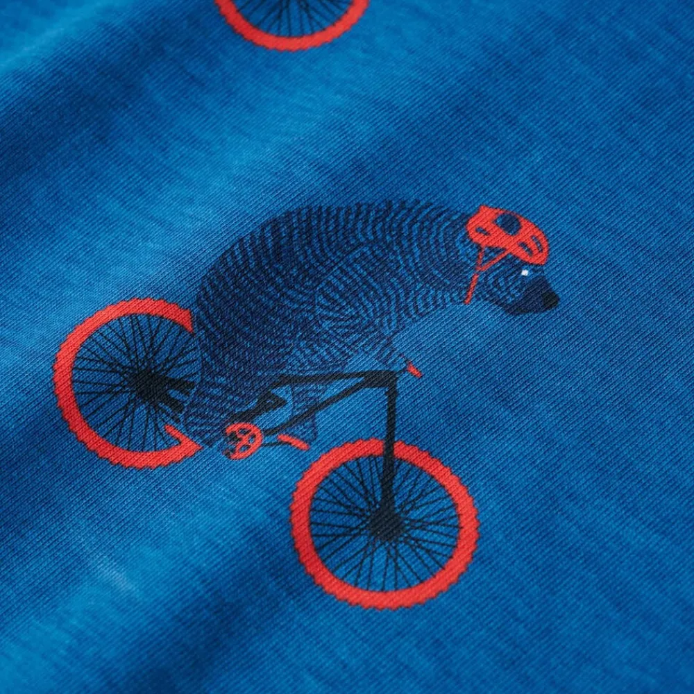 vidaXL Pijama infantil de manga larga petróleo 92 Clearance