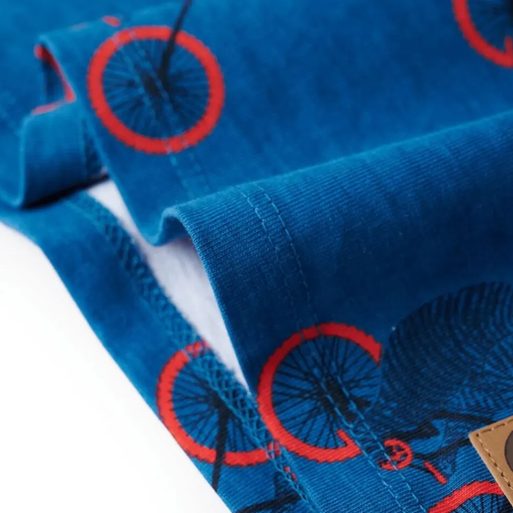 vidaXL Pijama infantil de manga larga petróleo 92 Clearance
