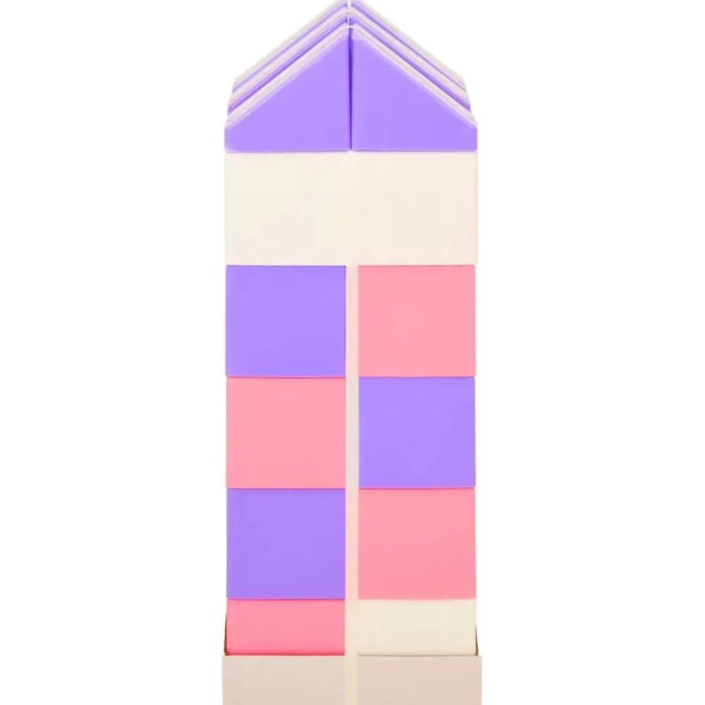 Polesie wader Juego de bloques XXL 36 piezas Rosa y morado Discount