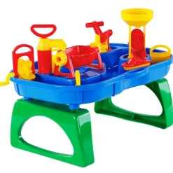 Polesie wader Juguetes-Mesa de juegos con agua 11 piezas PP 53x38x40 cm