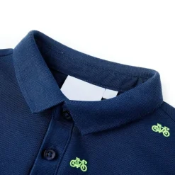 vidaXL Polo de niños 92 Azul marino