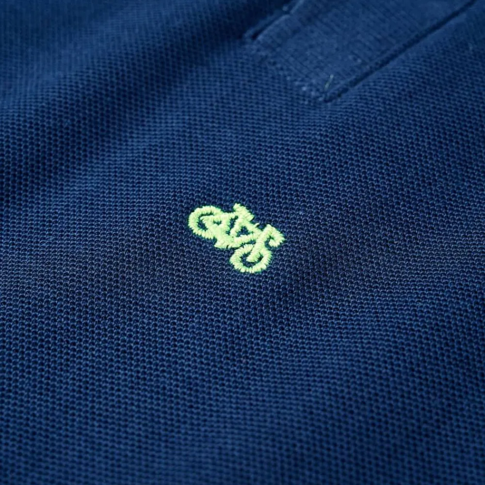 vidaXL Polo de niños 92 Azul marino