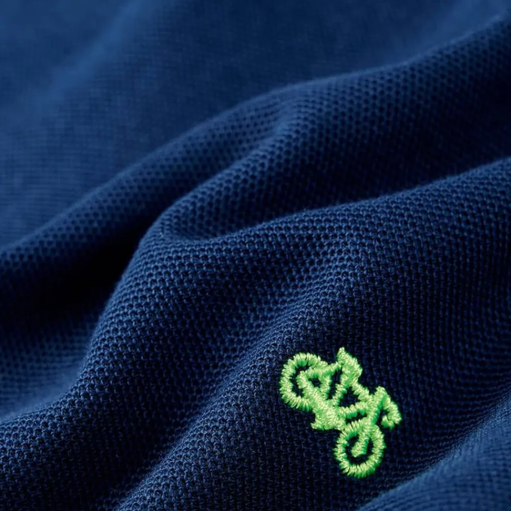vidaXL Polo de niños 92 Azul marino
