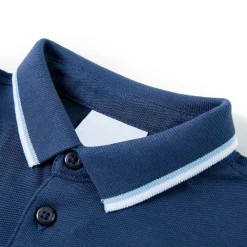 vidaXL Polo infantil azul oscuro 92 Discount