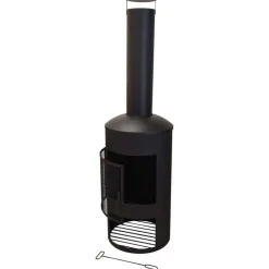 ProGarden Chimeneas-Chimenea de metal 158 cm