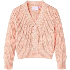 vidaXL Rebeca de punto infantil rosa 104 Best