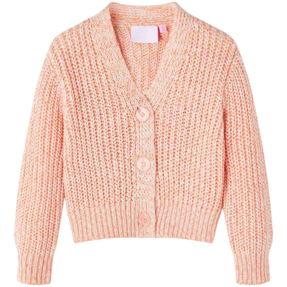vidaXL Rebeca de punto infantil rosa 104 Best