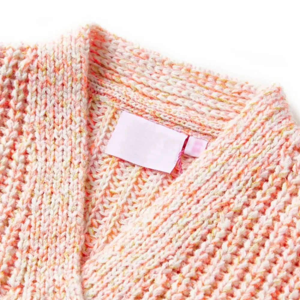 vidaXL Rebeca de punto infantil rosa 104 Best