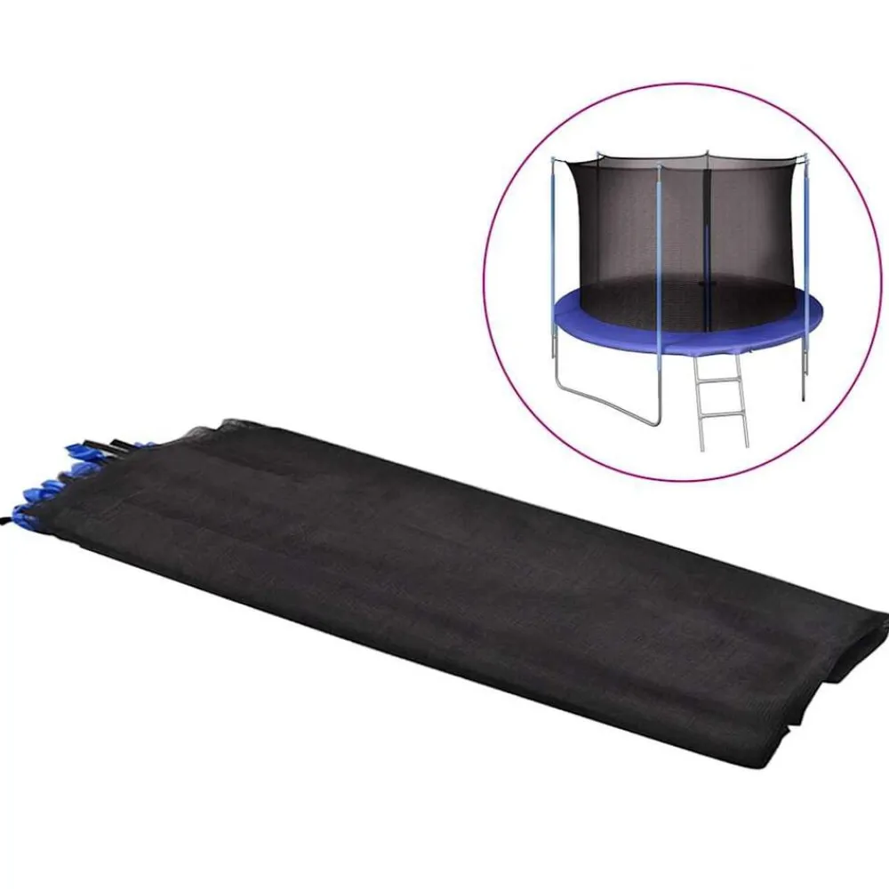 vidaXL Estructuras Para Juegos Al Aire Libre-Red de seguridad para cama elástica redonda 3,05 m