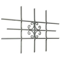 vidaXL Rejilla de seguridad para la ventana 69 x 114 cm New