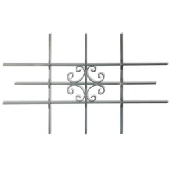 vidaXL Rejilla de seguridad para la ventana 69 x 114 cm New