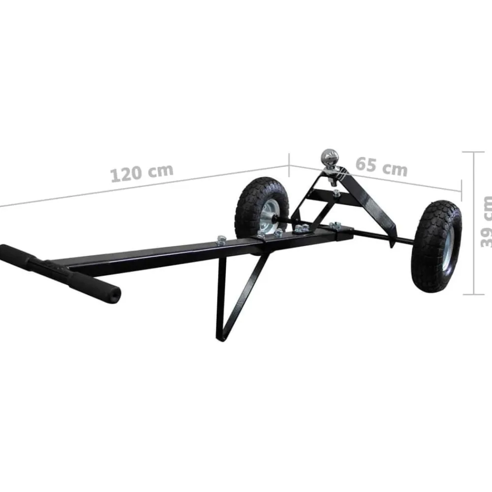 vidaXL Remolque De Camión Utensilio RV Campista Barco Mano Ruedas Neumáticas Online