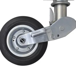 vidaXL Piezas Y Accesorios Para Vehículos-Rueda de gato de remolque de servicio pesado de 60 mm