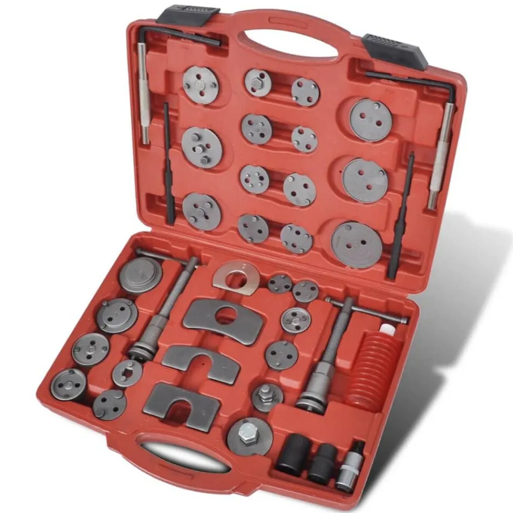 vidaXL Equipo & Herramientas De Taller-Set de herramientas de pinzas de freno traseras, 40 piezas