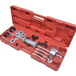 vidaXL Equipo & Herramientas De Taller-Set de herramientas martillo deslizante/tirador 16 piezas
