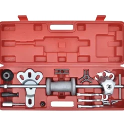 vidaXL Equipo & Herramientas De Taller-Set de herramientas martillo deslizante/tirador 16 piezas
