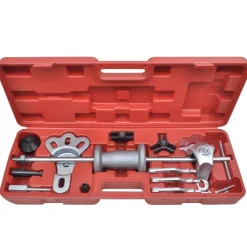 vidaXL Equipo & Herramientas De Taller-Set de herramientas martillo deslizante/tirador 16 piezas