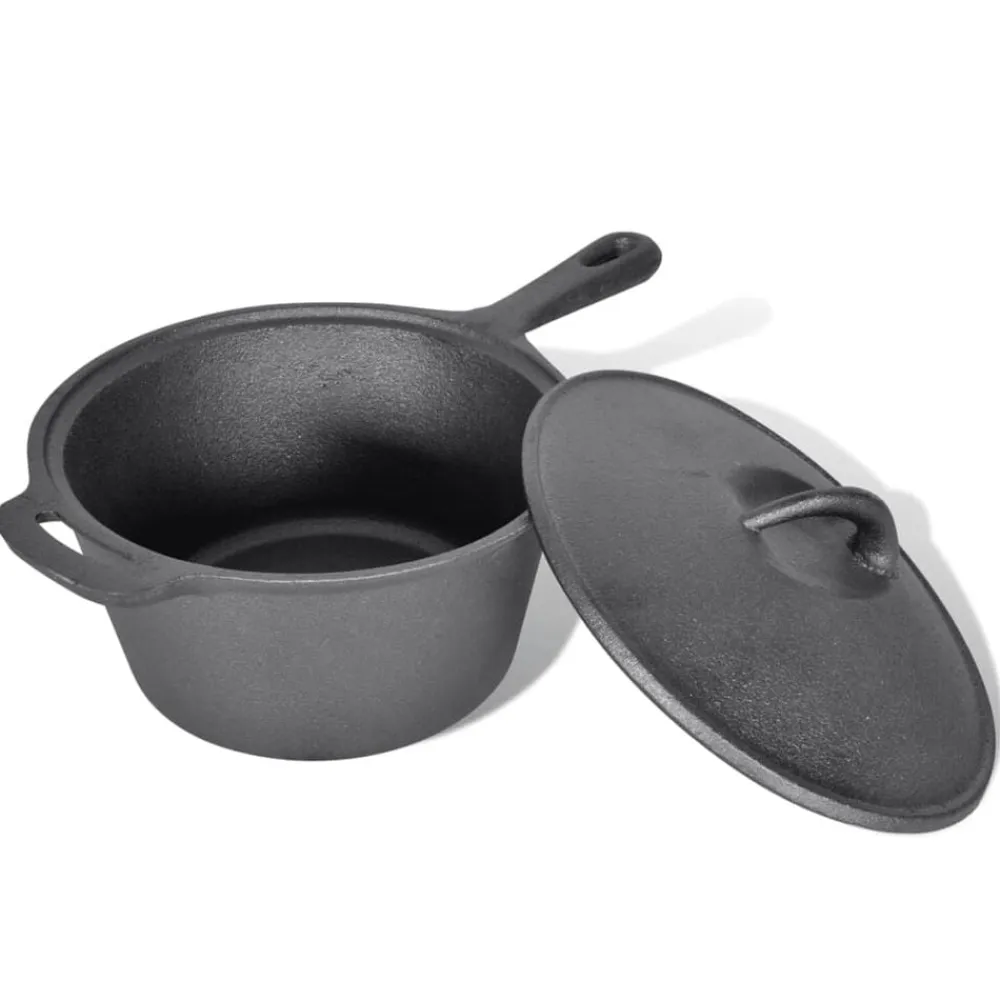 vidaXL Set De Horno Holandés 9 Piezas Sale