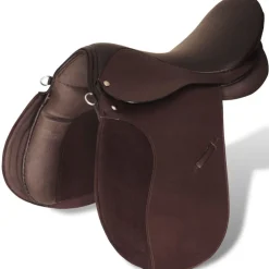 vidaXL Set de montura de caballo de 16