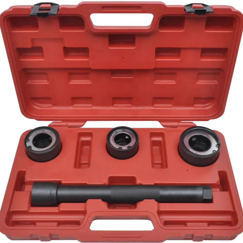 vidaXL Set para instalar y remover cabezas de rótula 4 piezas Clearance