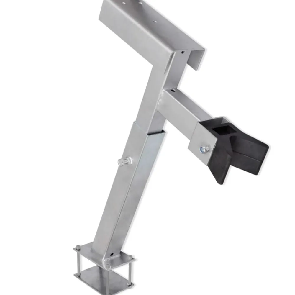vidaXL Soporte con tope de proa para remolque de barcos New