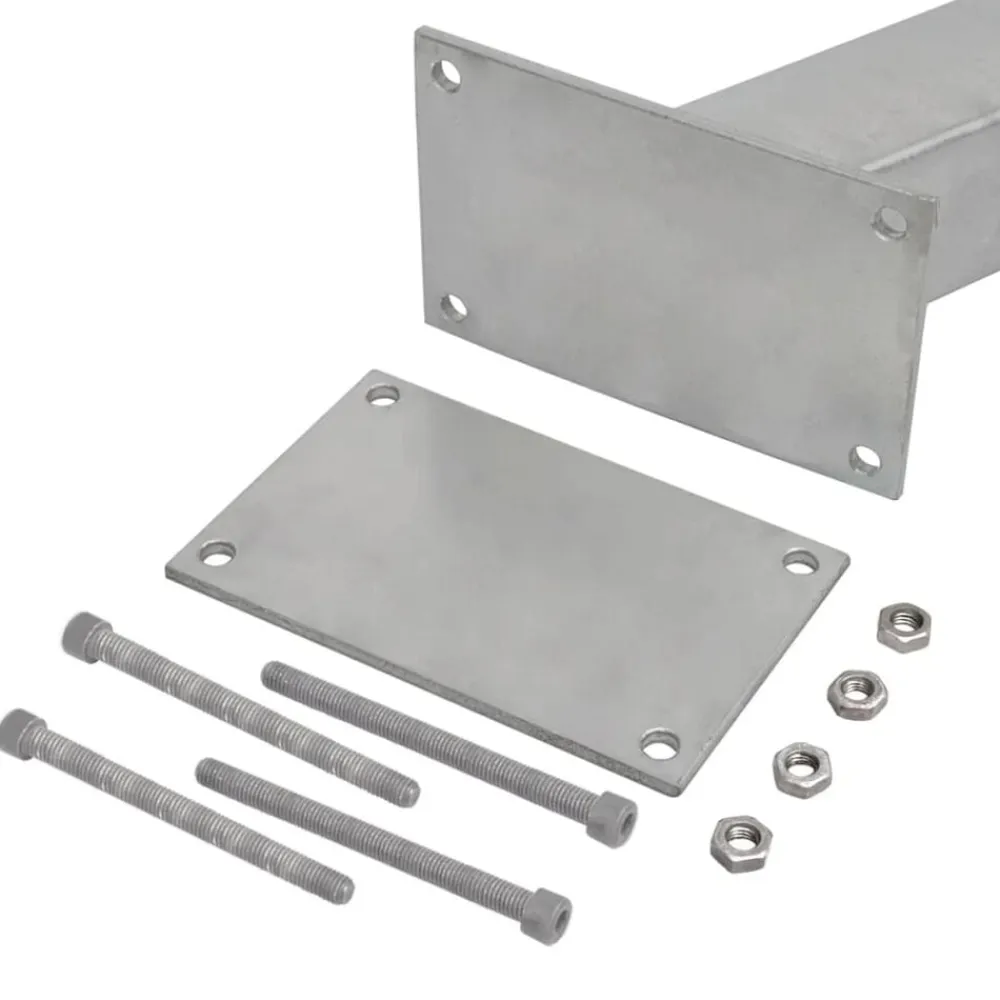 vidaXL Soporte con tope de proa para remolque de barcos New