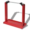 vidaXL Soporte de equilibrio de la rueda de la motocicleta profesional rojo Best