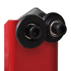 vidaXL Soporte de equilibrio de la rueda de la motocicleta profesional rojo Best