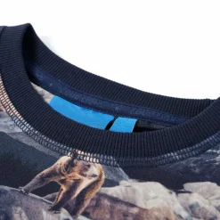 vidaXL Sudadera infantil azul marino 116 Best