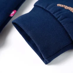 vidaXL Ropa Y Accesorios-Sudadera infantil azul marino 92