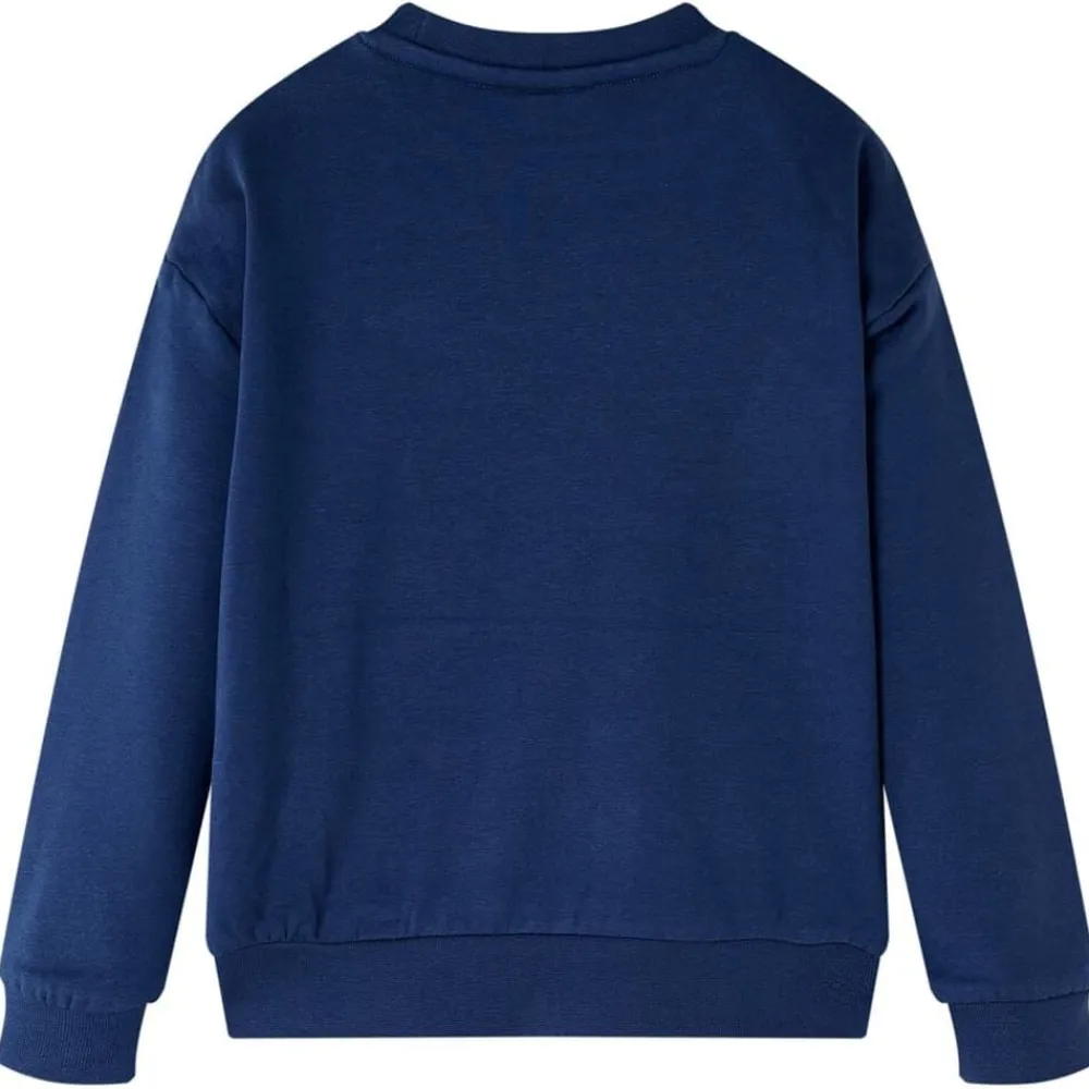 vidaXL Sudadera infantil 104 Azul marino Hot