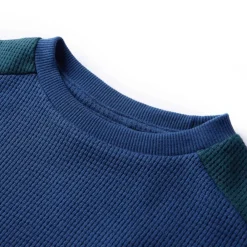 vidaXL Ropa Y Accesorios-Sudadera infantil azul marino 104