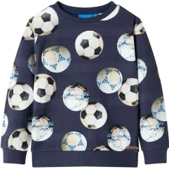 vidaXL Ropa Y Accesorios-Sudadera infantil azul marino 92