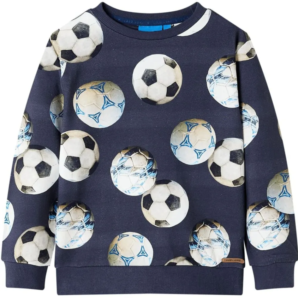 vidaXL Ropa Y Accesorios-Sudadera infantil azul marino 92