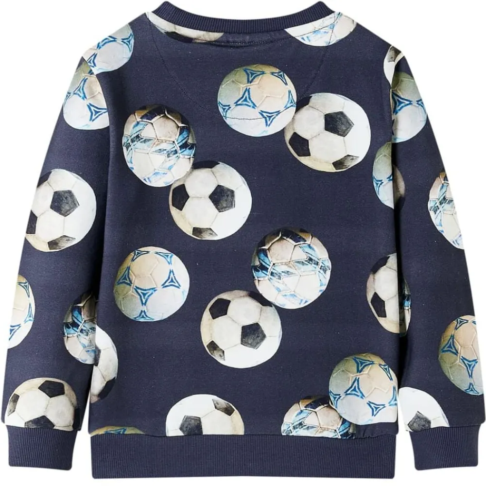 vidaXL Ropa Y Accesorios-Sudadera infantil azul marino 92