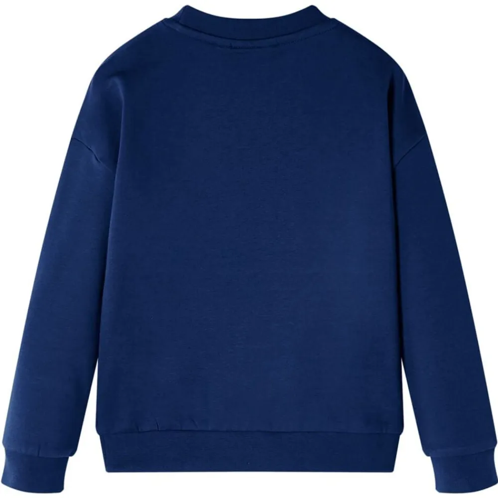 vidaXL Ropa Y Accesorios-Sudadera infantil azul marino 92