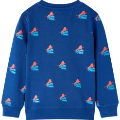 vidaXL Sudadera infantil azul oscuro 104