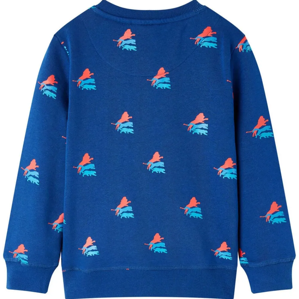 vidaXL Sudadera infantil azul oscuro 104