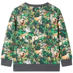 vidaXL Sudadera infantil azul petróleo claro 104 Outlet